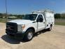 2013 White /Gray Ford F-350 SD F350 (1FDRF3A68DE) with an 6.2L V8 F SOHC 16V engine, AUTOMATIC transmission, located at 17760 Hwy 62, Morris, OK, 74445, (918) 733-4887, 35.609104, -95.877060 - *****DEDICATED CNG***** 2013 FORD F-350 6.2 V8 RWD DEDICATED CNG FEATURES MANUAL SEATS, MANUAL LOCKS, MANUAL WINDOWS, MANUAL MIRRORS, AM/FM STEREO, VINYL SEATS, CRUISE CONTROL, TRACTION CONTROL, FACTORY-EQUIPT TRAILER BREAKS, POWER CONVERTER, EASY LOAD LADDER RACK, BACK UP CAMERA, LOTS OF STORAGE S - Photo#0